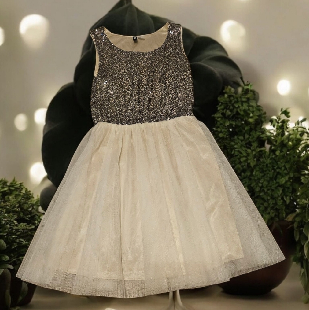 Divided | Sequence Balerina Style Dress